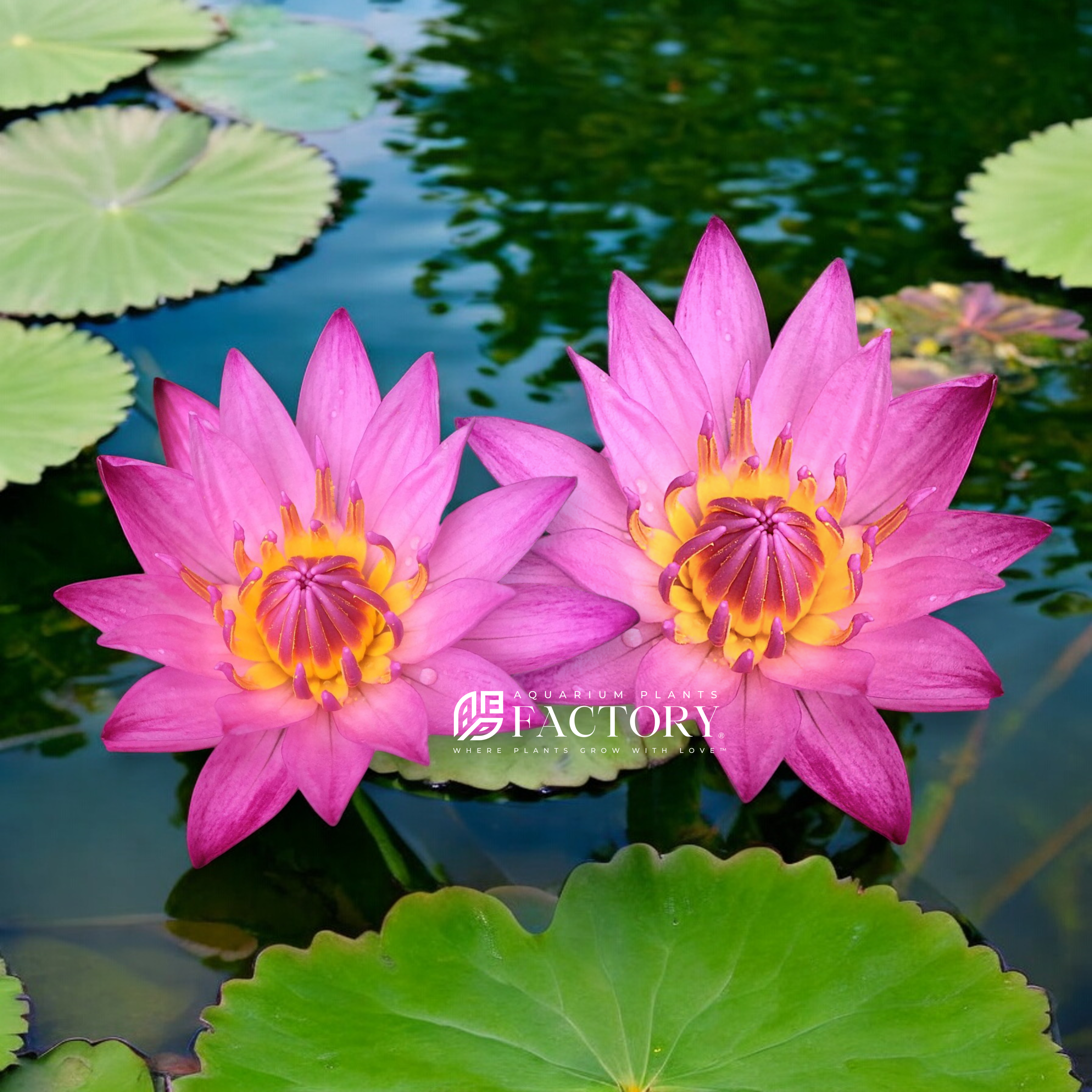 Nymphaea 'Dang Mameaw' (Dang Ma Miew Water Lily) is a must-have for any water garden enthusiast looking to add a splash of color and fragrance to their pond. Its deep pink to raspberry-red blooms, lush green foliage, and delightful scent make it a standout choice. Plant Nymphaea 'Dang Mameaw' in your pond to enjoy the vibrant beauty and fragrant atmosphere it brings.