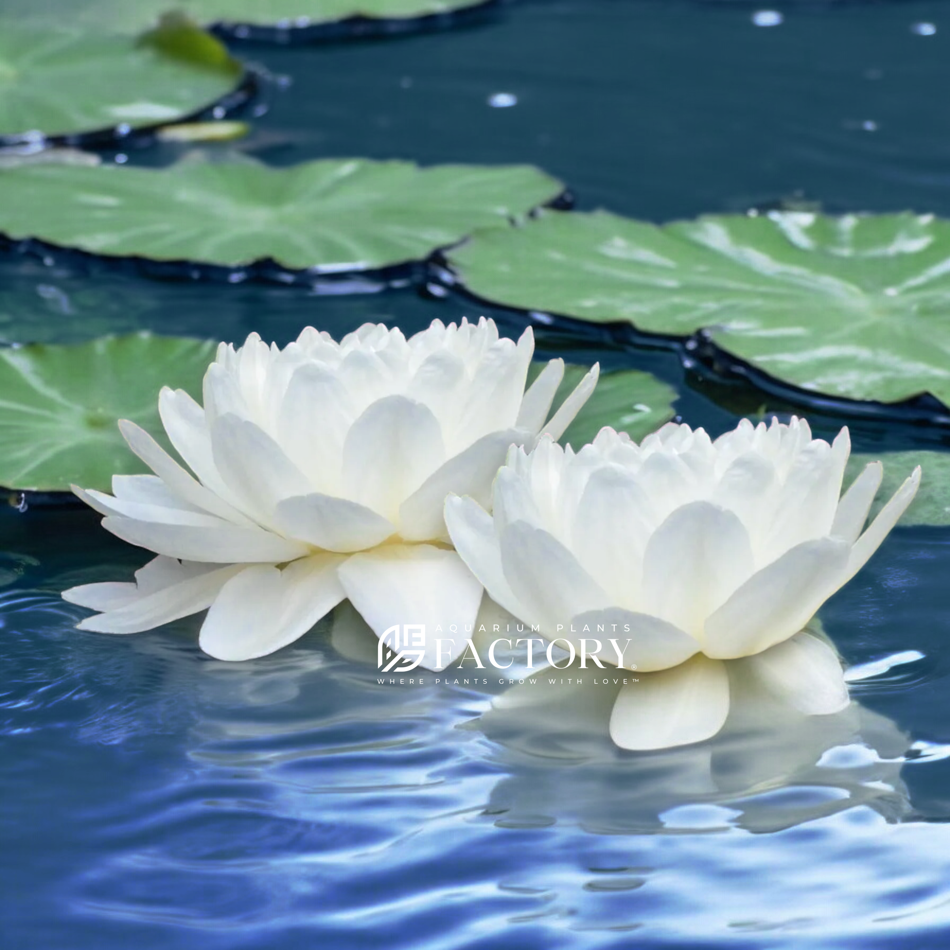 white water lily for sale Nymphaea Mallika White Hardy Water Lily APF Aquarium Plants Factory