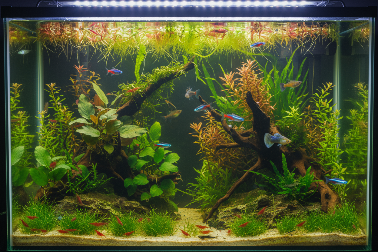 10 Must-Have Freshwater Fishes & Shrimp for Your Planted Aquarium