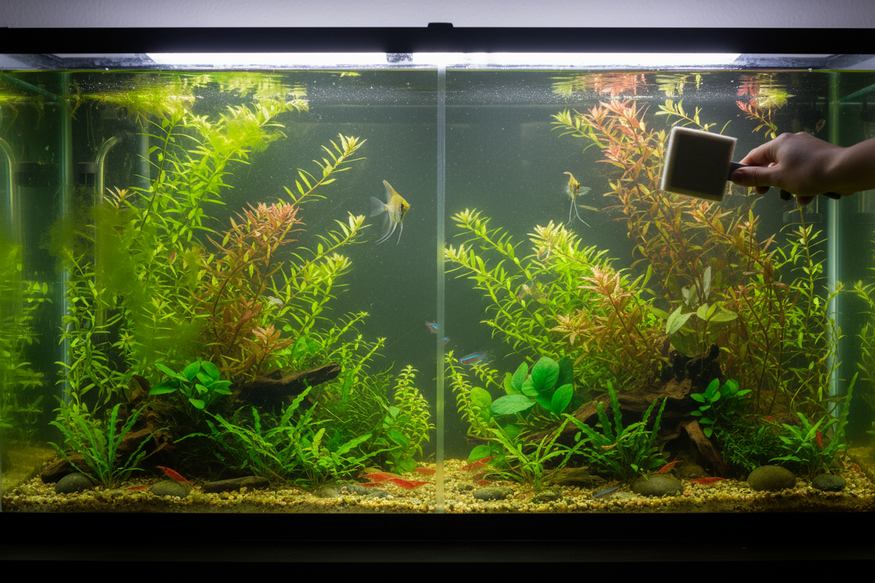 Say Goodbye to Algae: The Best Ways to Clean Your Aquarium Glass