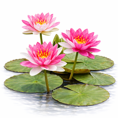 Huge Water Lilies Nymphaea sp. collection for aquariums, ponds, and aquatic gardens