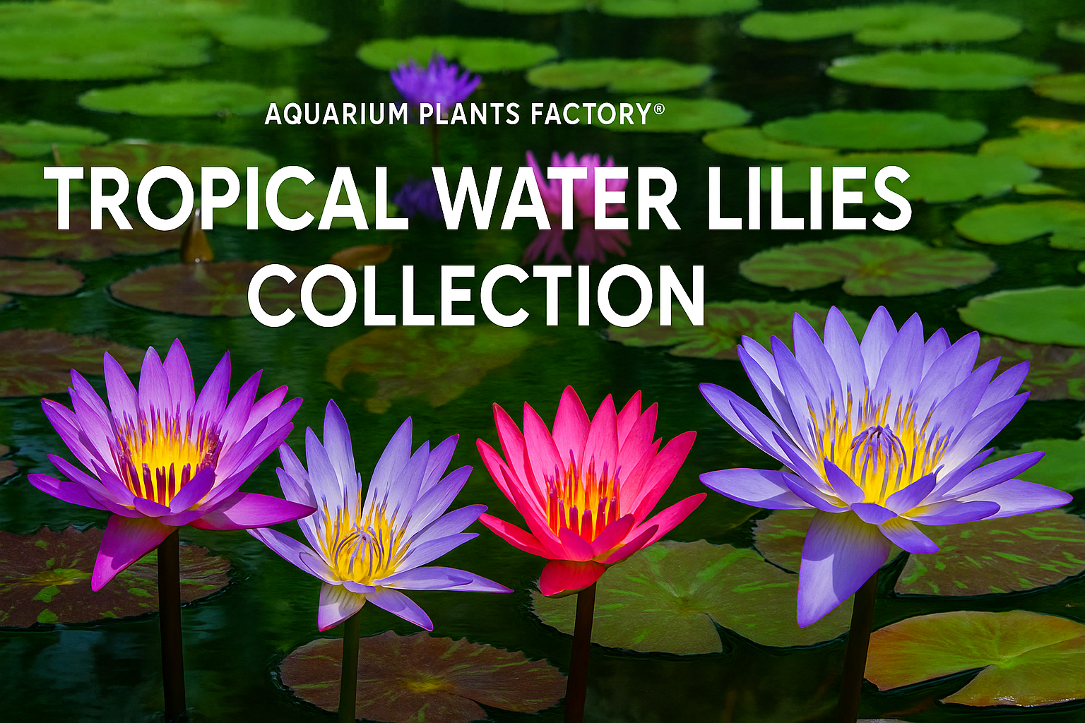 Tropical Water Lilies