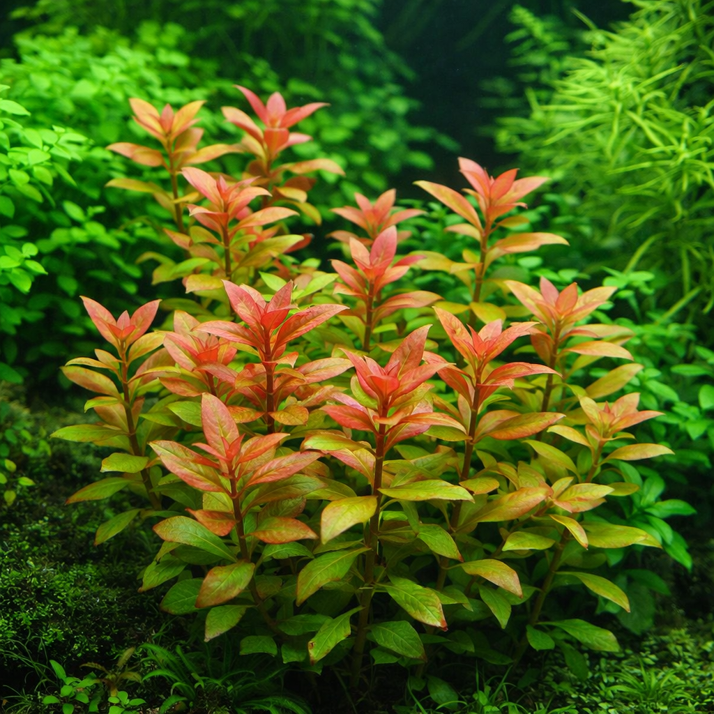 Alternanthera Ocipus live aquarium plant, another view
